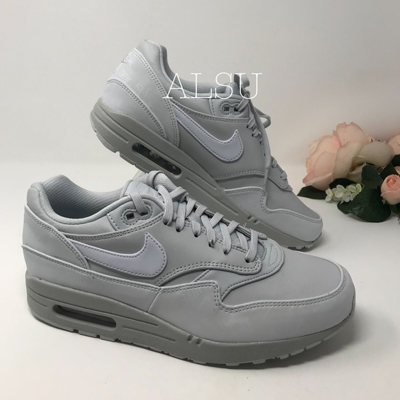 Nike Shoes - Nike Air Max 1 LX Leather Pure Platinum W AUTHENT